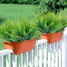 4pcs, Artificial Boston Fern Plants - Add A Touch Of Greenery To Your Home Decor!