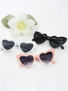 1 PC Thiết Kế Trái Tim Đảng Kính Đường Phố - màu đen - Xem 6