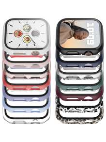 14入組雙在一專業蘋果手錶保護套適用於Apple Watch - 彩色 - 查看 4
