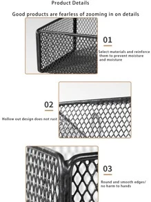 1 giá treo tường - màu đen - Xem 8