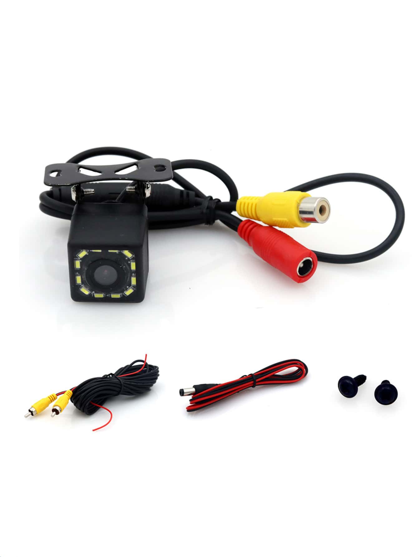 Universal Car Rear View Camera 12 LED HD Night Vision Reversing Reverse Parking Waterproof Auto Back