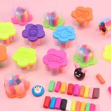 12 Colors Soft And Light Air Dry Clay For Diy Crafts - Multicolor - View 4