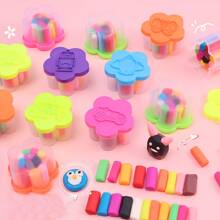 12 Colors Soft And Light Air Dry Clay For Diy Crafts - Multicolor - View 2