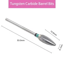 Easy Nail Easy Nail Spiral Professional Carbide Nail Drill Bit Electric Nail File Drill Bit Hot Selling High Quality