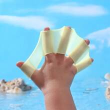 1 đôi Silicone Tay Phụ kiện Đối với Ngoài trời Lặn Bơi lội - Màu xanh lam - Xem 5