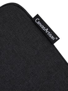 canvas artisan Laptop Case Polyester Computer Bag Waterproof Laptop Sleeve Compatible With ASUS/HP/HONOR - Black - View 5