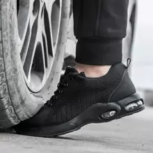 Breathable Steel Toe Cap Anti-Smashing Anti-Piercing Anti-Skid Work Shoes