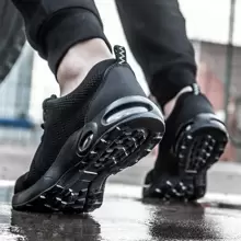 Breathable Steel Toe Cap Anti-Smashing Anti-Piercing Anti-Skid Work Shoes