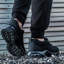 Breathable Steel Toe Cap Anti-Smashing Anti-Piercing Anti-Skid Work Shoes