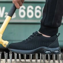 Breathable Steel Toe Cap Anti-Smashing Anti-Piercing Anti-Skid Work Shoes