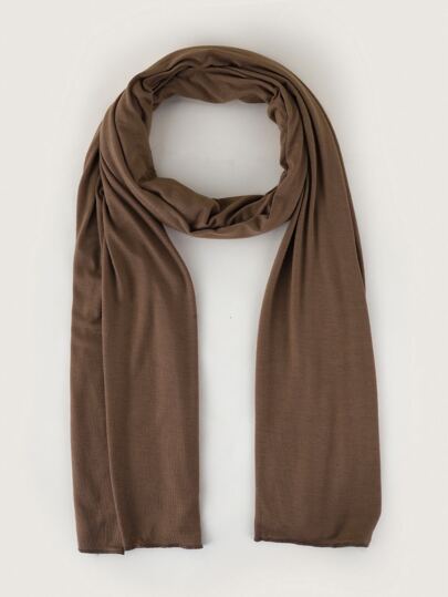 Foulard ou écharpe longue en soie, convient pour le port quotidien. Bandeau pour femme hijab pour accessoires abaya. Voile pour femmes