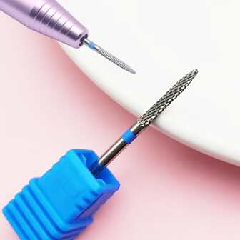 Easy Nail 1 pieza Brocas de carburo FA0214 Pro para máquina de lijar eléctrica de uñas, herramientas de arte de uñas, removedor de cutículas