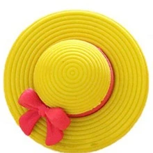 dibujos animados creativos Borrador diseño Sombrero contra sol para Niños , caucho amarillo - Amarillo - Ver 8