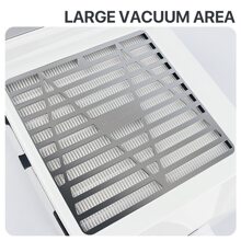 指甲工具套裝,專業丙烯酸指甲集塵器,電動指甲鑽集塵器,led桌燈,適用於指甲沙龍和家庭日常使用 - 杏色 - 查看 8