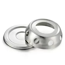 Stainless Steel Tea Heater, Candle Heating Tea Warmer, Glass Kettle Base For Home, Hotel, Tea Stove Back To School