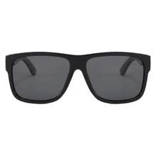 Classic Square Fashion Glasses For Men, Suitable For Driving, Camping, Hiking, Fishing Beach Accessories Glasses Shades Looks Street Style And Suit For Sweater Jacket Sweatshirt Hoodie Leather Pants And Cargo Pants Vacation Accessories For Summer Beach Vacation,Outdoor,Travel - Black - View 6