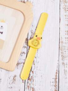 1pc Children Quartz Watch With Cute Duck, Crocodile, Shark, Panda Design