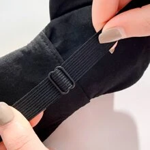 1入組可愛有趣的卡通眼罩，適合午睡和睡眠，遮光，緩解疲勞，適合男孩和女孩 - 黑色 - 查看 3