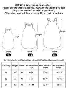 1pc Spring/Autumn Cartoon Bear Printed Washable Sleeveless Baby Sleeping Bag Love Valentine