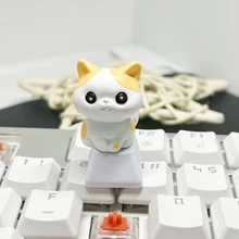 Cat Decor 专业键帽 - 彩色 - 查看 5