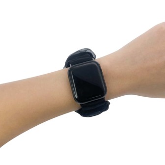 1 szt Dwuwarstwowy Elastyczny Siatka Opaski Do Włosów Pasek do zegarka Apple Dla 49/45/44/42/41/40/38mm Apple Watch Series Ultra/SE/8/7/6/5/4/3/2/1