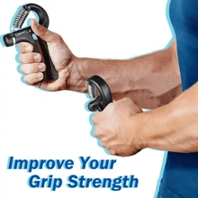 1/2/5 pièces Entraîneur de force de préhension pour hommes, renforçateur de préhension professionnel pour les doigts, la réhabilitation des muscles du bras, l'exercice de la force du poignet. Accessoires de fitness pour la gym