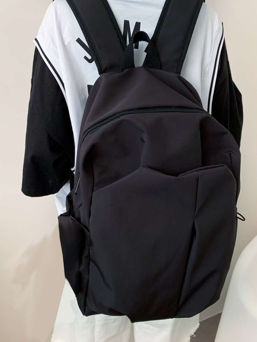 Không giới tính Dung lượng lớn Ba lô chức năng - màu đen - Xem 1