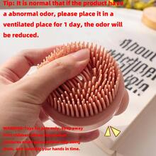 1pc Pink Pet Bath Brush - Pink - View 6