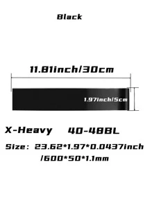 Bandas de Resistencia - Negro - Ver 4