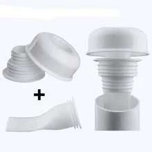1pc Silicone Drain Cover & 2pcs Sealing Rings For Bathroom Strainer Floor Drain, Deodorant Home Bathroom Decor Fall Decor Back To School - White - View 11