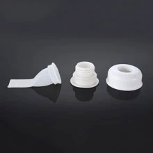 1pc Silicone Drain Cover & 2pcs Sealing Rings For Bathroom Strainer Floor Drain, Deodorant Home Bathroom Decor Fall Decor Back To School - White - View 8
