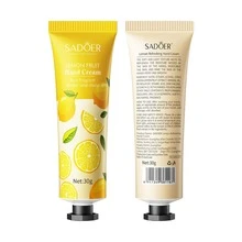 SADOER 1 pieza Crema de mano 30g limón nutritiva & hidratante - Blanco - Ver 2