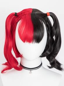 Pelucas De Dibujos Animados Rojo Y Negro 104 - Multicolor - Ver 2