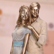 Family Statues Resin Crafts Home Decoration Sculptures Figures Furniture Ornaments Accessories For Living Room