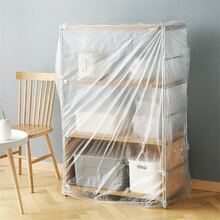 1 Cuộn Vật dụng trong nhà Chống bụi Che phủ - Trong sáng - Xem 3