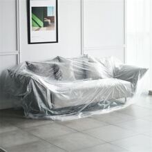 1 Cuộn Vật dụng trong nhà Chống bụi Che phủ - Trong sáng - Xem 2