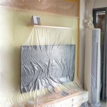 1 Cuộn Vật dụng trong nhà Chống bụi Che phủ - Trong sáng - Xem 4