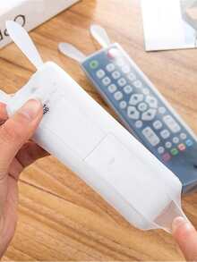 1个兔子造型透明遥控器保护套，不带夜光，适用于空调/电视遥控器，防尘隔热，适合闺蜜节、小狗、嘉年华等场合。 - 無色 - 查看 8