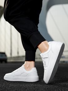de hombres de moda Zapatillas deportivas , casual Zapatos de atletismo , blanco - Blanco - Ver 5