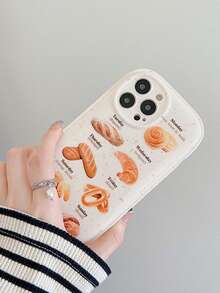 Food Pattern Phone Case - Multicolor - View 2