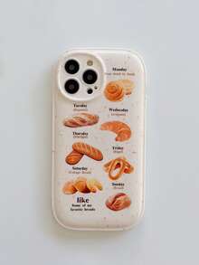 Food Pattern Phone Case - Multicolor - View 4