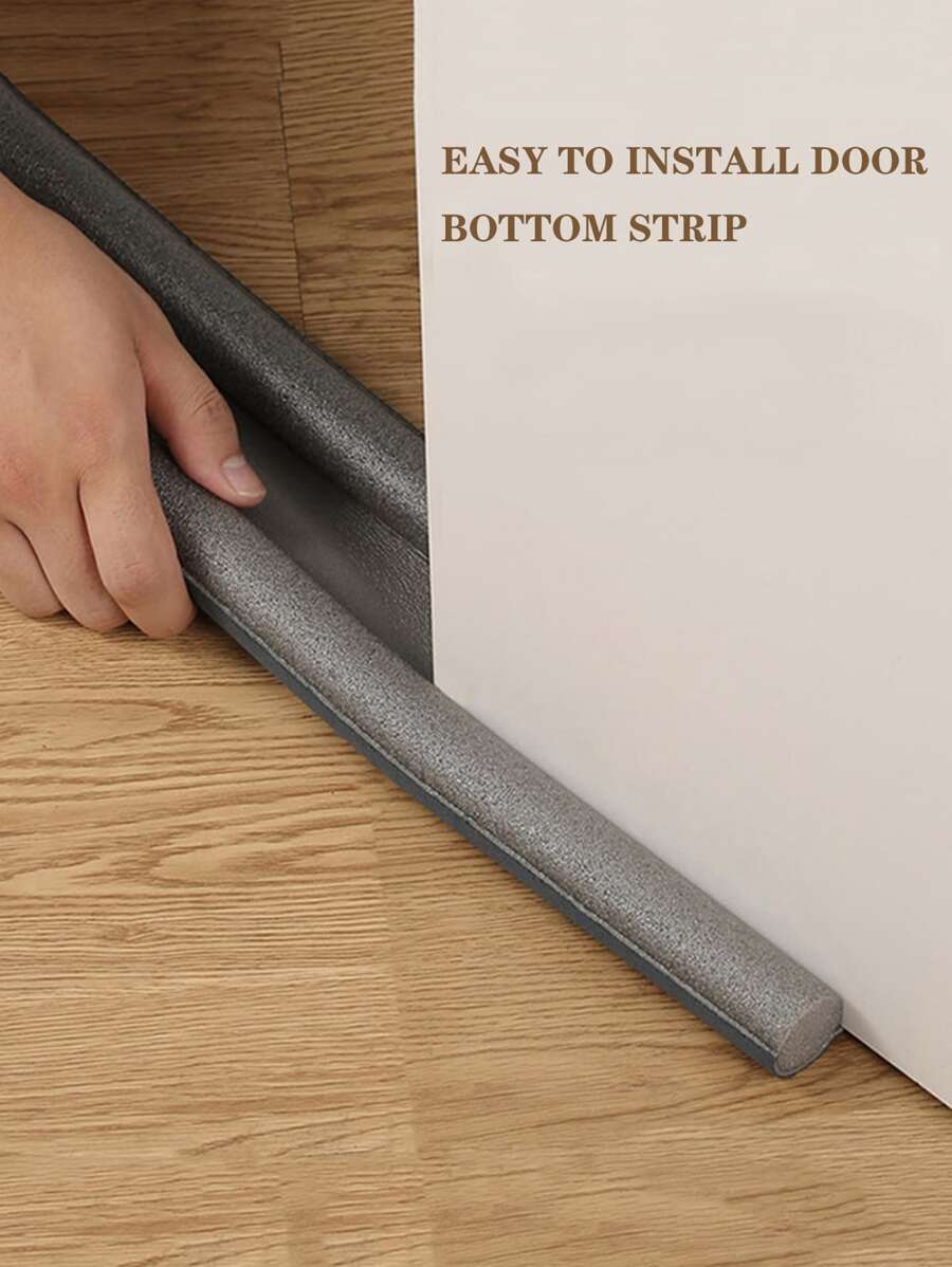 1 st. Dörr 
Botten Tätningsremsa För Ljudisolering , , , Och Isolering - Svart - Visa 1