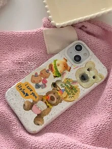 卡通圖案手機殼 - 彩色 - 查看 3