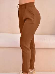 Women Pants - Bronze - View 3