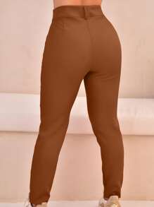 Women Pants - Bronze - View 2