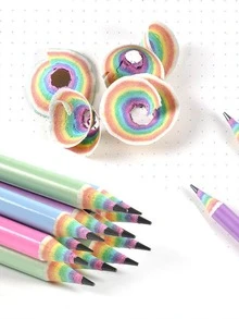 12 piezas Lápices de niños escribiendo con dibujo - Multicolor - Ver 3