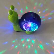 1入無殼蟹爬行玩具,行走旋轉閃光玩具,兒童早教教育電子玩具,音樂發光爬行互動玩具,學齡前嬰幼兒爬行追逐教育玩具,配備3節aa電池（不含）,男女兒童萬聖節/感恩節/聖誕節派對玩具禮物 - 綠色 - 查看 5