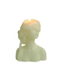 1入組女孩形狀香薰蠟燭 - 白色 - 查看 3