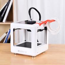Easythreed 3d打印機入門級低噪聲,免費提供pla Tpu 1.75mm線材,打印尺寸為90x100x110mm - 白色 - 查看 3