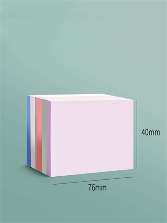 76mm*40mm純色便條紙/貼紙